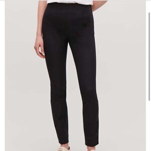 COS Black Slim-Fit Trousers